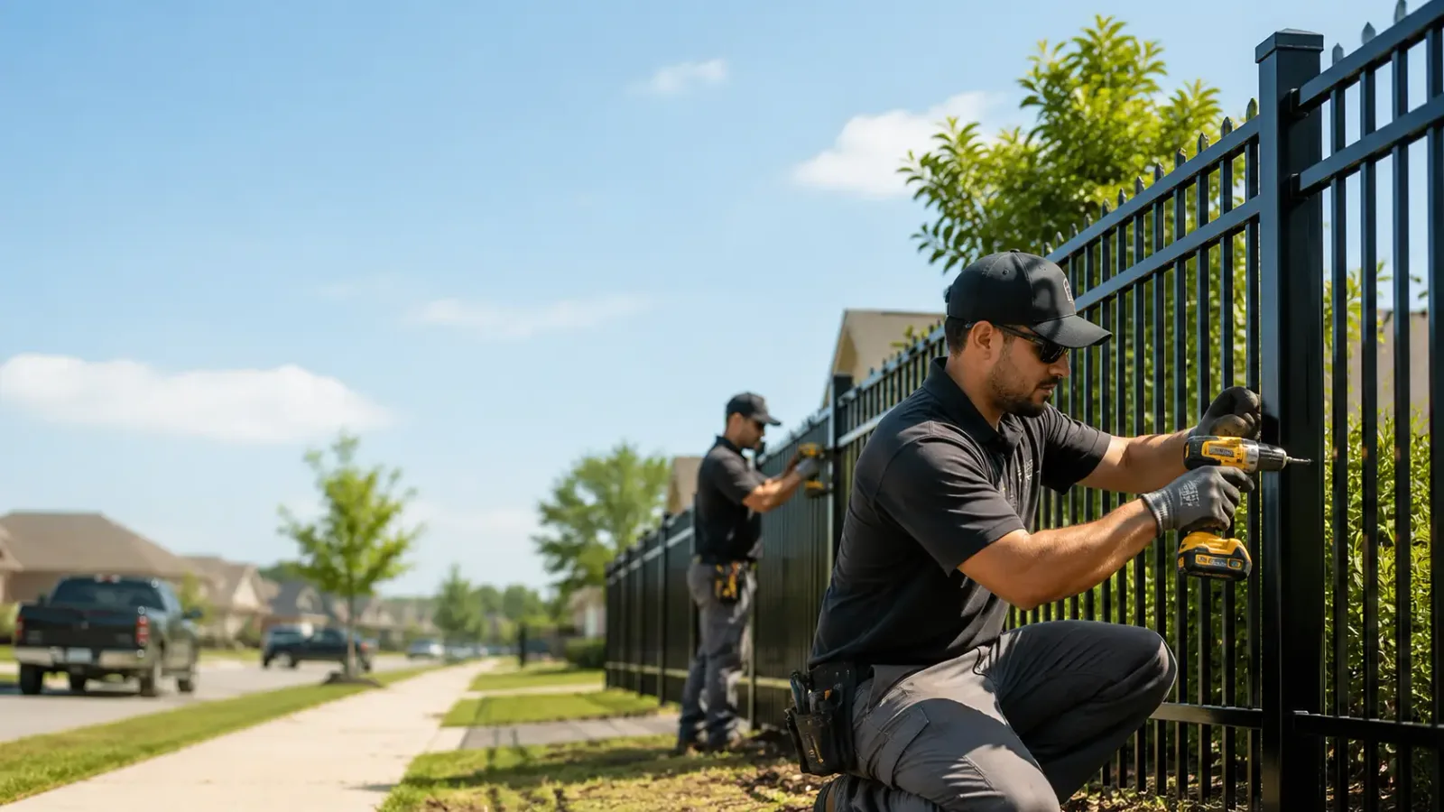 Metal Fence Installation in Salix, PA